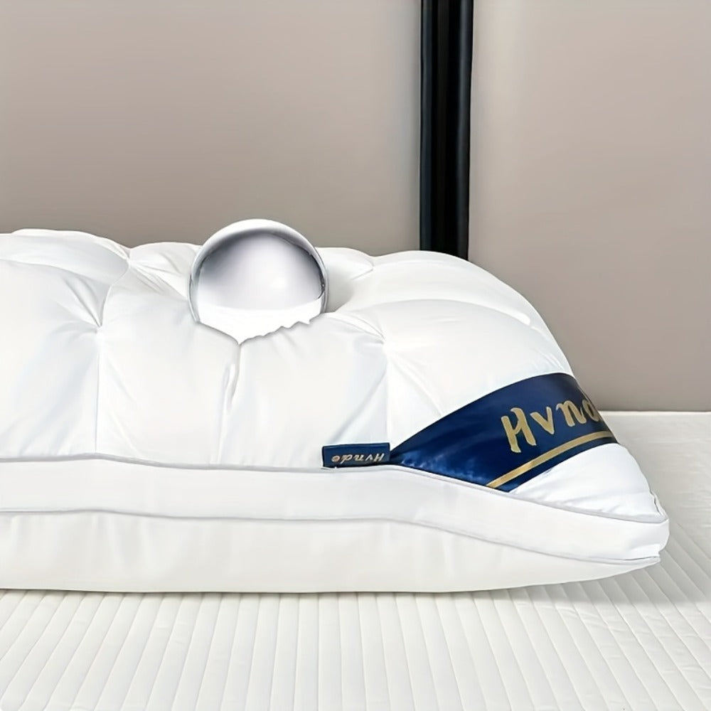 Hotel Quality Pillows 2-Pack, Luxury 5-Star Deep Sleep Neck Support, Non-Collapse Polyester Fill