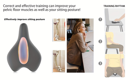 Pelvic Floor Muscle Trainer Cushion – Electric EMS Massager for Pelvic Floor Exercise & Muscle Relaxation