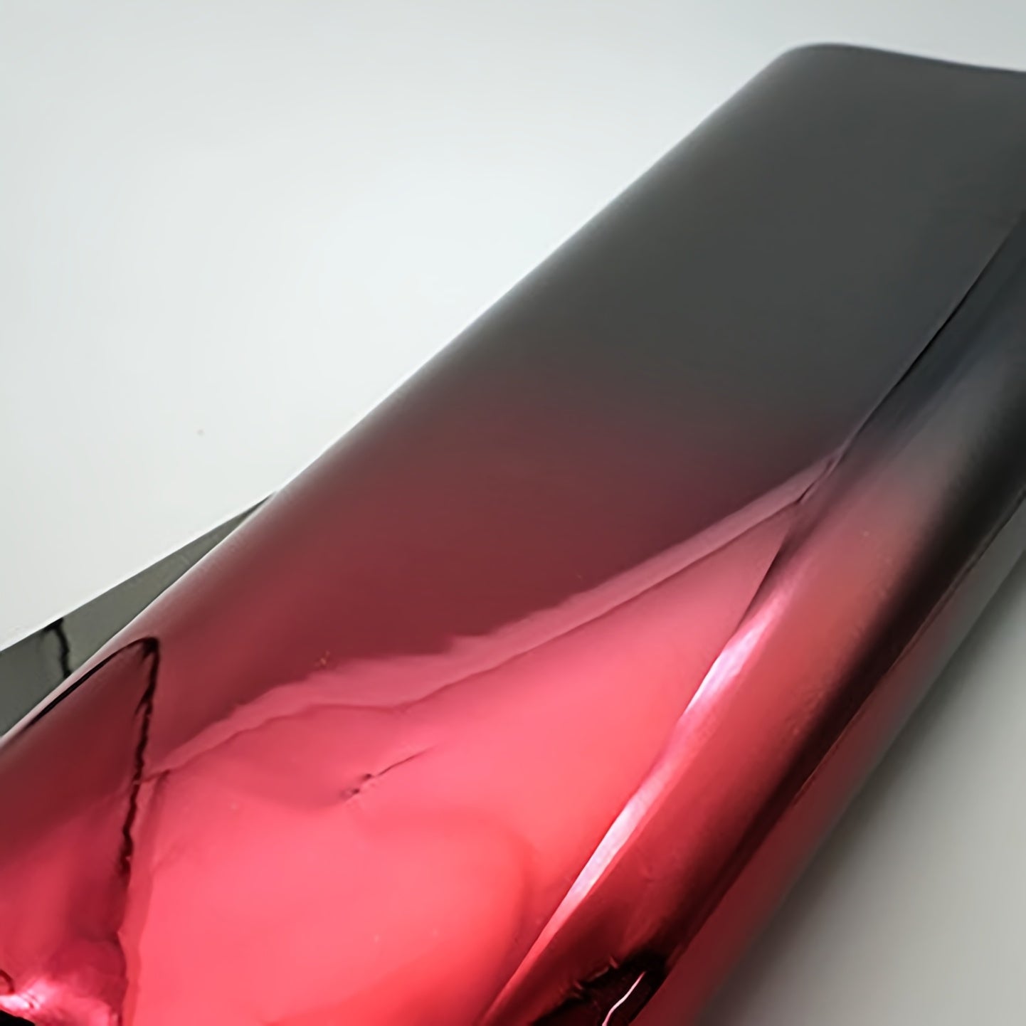 Gradient Window Tint Film Roll 19.7" x 118" Heat Resistant Shatterproof PET – Two-Tone Car Window Film Easy Apply & Remove Red Black Green