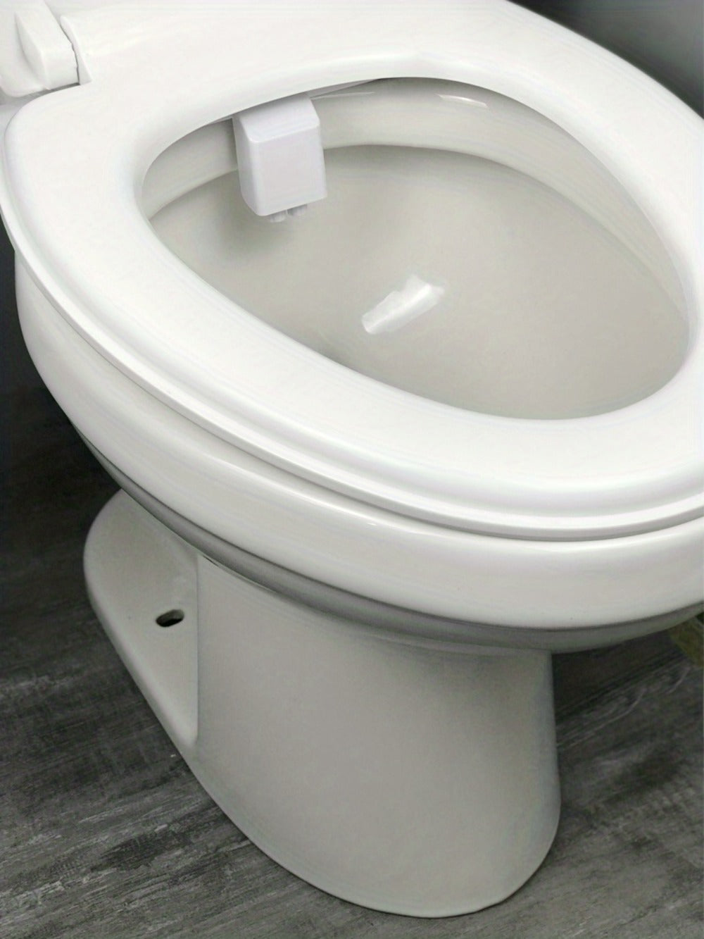 Bidet Attachment Hot and Cold Water, Dual Nozzle Non-Electric Toilet Seat Bidet, Rear & Feminine Wash