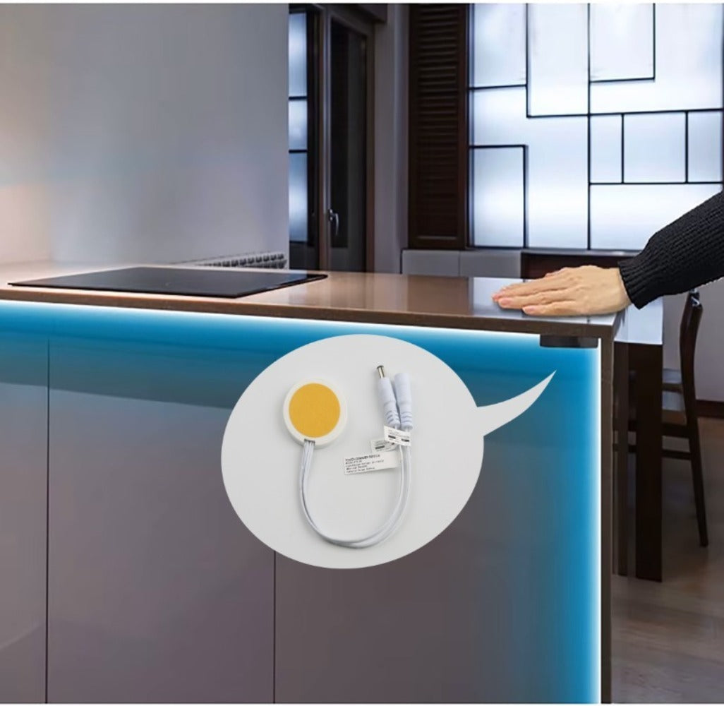 Hidden Touch Sensor LED Dimmer Switch DC 5-24V, Capacitive Touch Dimming Switch for LED Light Strip