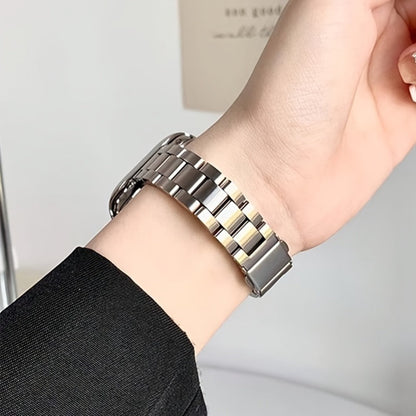 Slim Waist Apple Watch Steel Band & Half Shell Case 3-Piece Set for an Everyday Personal Care Routine