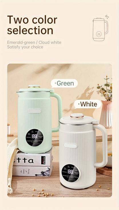 8-in-1 Nut Milk Maker 35oz 8-Blade - Almond Oat Soy Coconut Plant-Based Milk Machine for Entryways, Bedrooms and Living Spaces
