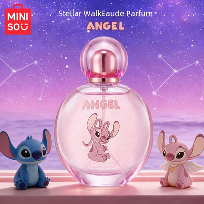 Couple Perfume Set Disney Stitch & Angel, Fresh Floral Natural Extract Fragrance, Stitch, Angie & Sample Styles
