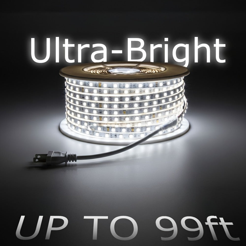 LED Strip Lights 110V AC for Home Cooking, Dining and Outdoor Meals, with the Listed Configuration