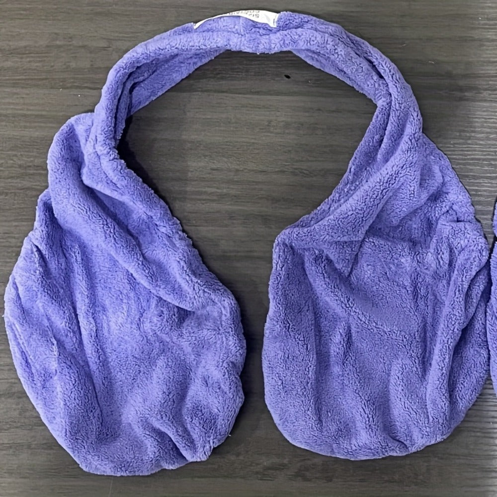 Towel Bra Wrap Double-Sided Coral Fleece 450GSM Strapless Hanging Neck Chest Wrap for Beach for Entryways, Bedrooms and Living Spaces