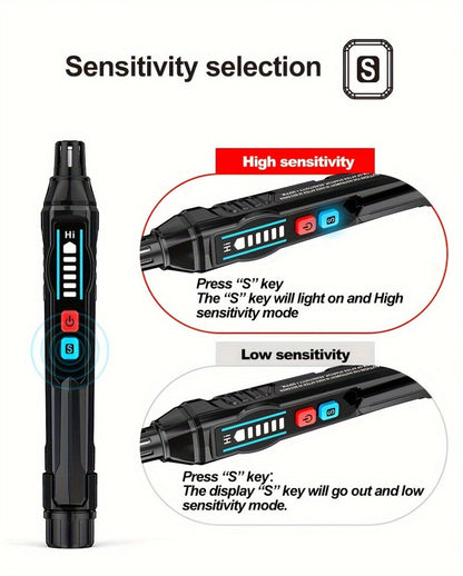 Combustible Gas Leak Detector – High Sensitivity Natural Gas & Methane Alarm with Audible & Visual Alert for Home & Industrial Safety