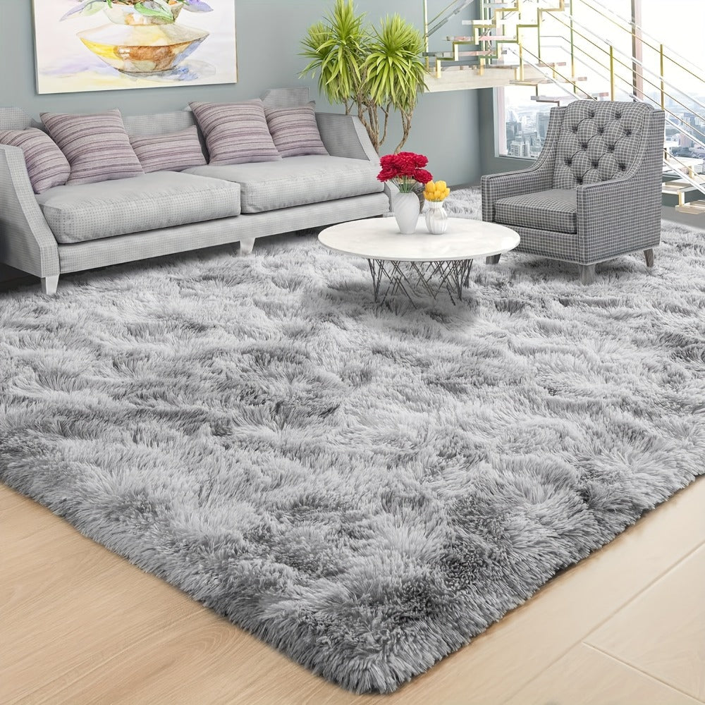 Non-Slip Area Rug Fluffy Soft Carpet – Modern Home Decor Floor Mat for Living Room, Bedroom, Kitchen & Bathroom | Easy Clean Cute Plush Rug