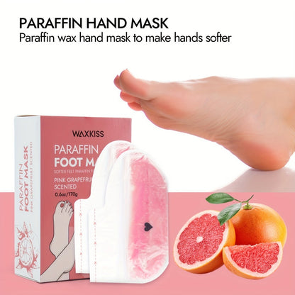 Paraffin Wax Hand & Foot Mask Deep Moisturizing Beauty Treatment – Smooth Soft Skin, Pink Grapefruit & Lavender Scents