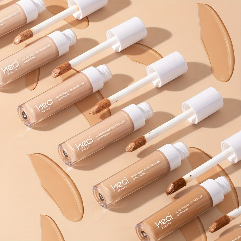 Liquid Concealer and Contour Stick Set 2 Pcs Buildable Coverage Pore Minimizing, for Makeup, Travel and Everyday Vanity Use
