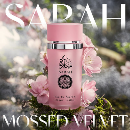 Women's Perfume SARAH Eau de Parfum 3.4 oz with Floral Amber, Vanilla, Citrus and Jasmine Notes