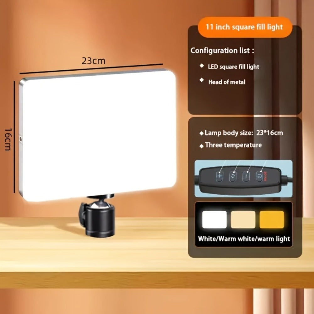 LED Ring Light 10 Inch with Stand Dimmable Fill Light for Vlogging Photography Makeup Selfie Live for an Everyday Personal Care Routine