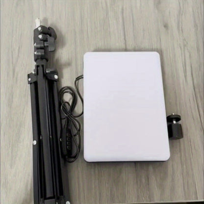 10 Inch Desktop Ring Light with Phone Stand, Beauty Fill Light for Live Streaming, Makeup, Video Recording