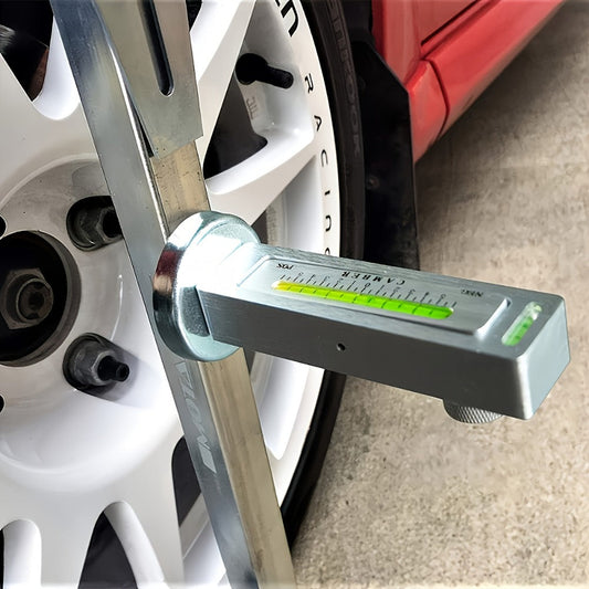 Wheel Alignment Tool Set 2pcs – Adjustable Toe & Camber Gauge, Professional Vehicle Wheel Alignment Equipment for Cars, Trucks & RVs