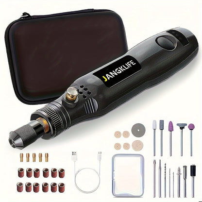 Cordless Rotary Tool Set Rechargeable Engraving Pen for Entryways, Bedrooms and Living Spaces
