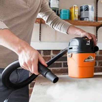 Portable Wet Dry Vacuum Cleaner 1.5 Gallon 2 Peak HP Shop Vac with Blower Function for Entryways, Bedrooms and Living Spaces