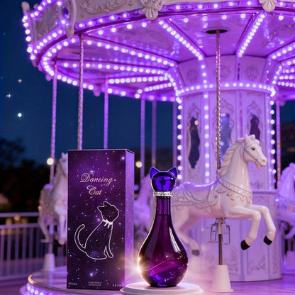 Perfume for Women Fresh Sweet Floral Spray in an Elegant Black and Gold Bottle for Daily or Evening Wear