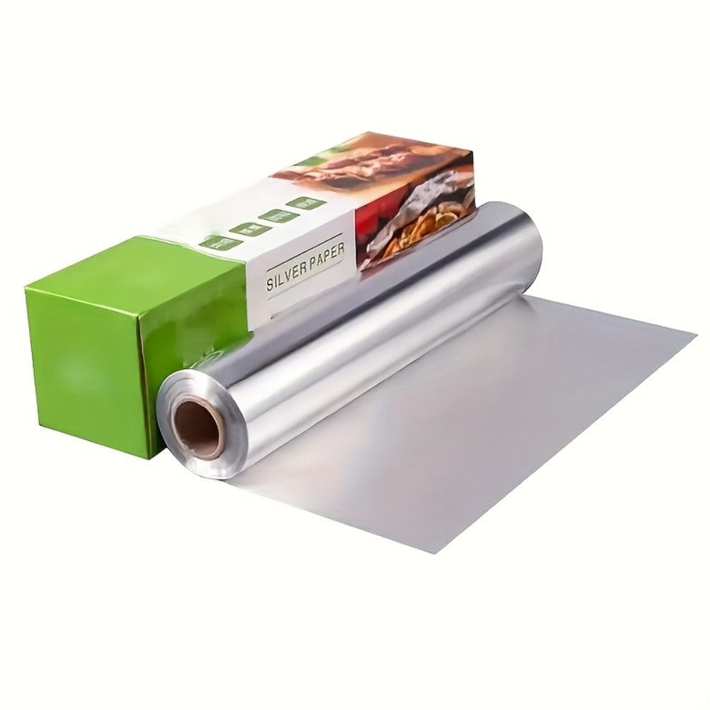 Aluminum Foil Roll Extra Long 787.4 Inch, Heat Resistant Oilproof Tin Foil for Cooking Baking Grilling BBQ