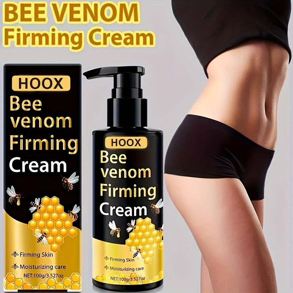 Bee Venom Firming Cream 100g for Face Neck Abdomen & Body – Moisturizing Anti-Aging Skin Tightening Cream for Sagging Loose Skin Smoother