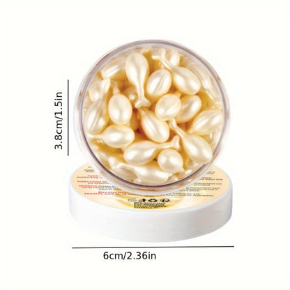 Hyaluronic Acid Collagen Facial Gel Capsules 360pcs (2 Boxes x 180pcs) - Deep Face Neck Serum for Bath Time, Home Spa and Personal Care