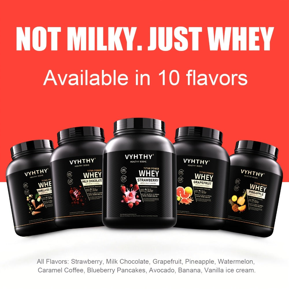 Whey Protein Powder Isolated & Hydrolyzed Blend with BCAAs, Low Carb Sports Nutrition Shake for Women