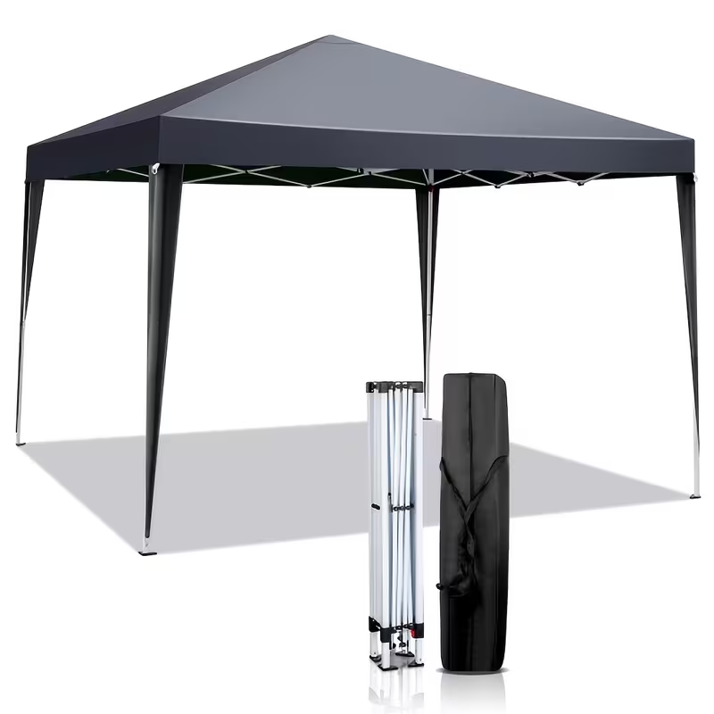 Instant Canopy 10x10 FT Oxford Fabric UPF50+ Sidewalls Commercial for Garden, Patio and Yard Use