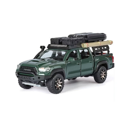 1:32 Scale Toyota Off-Road Die-Cast Model Car with Openable Doors, Zinc Alloy High-Detail Static Display Replica