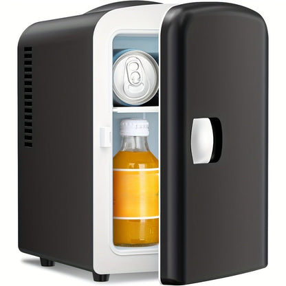 Mini Fridge Skincare Refrigerator 1.06 Gallon Portable - Mini Freezer for Bedroom Dorm Office