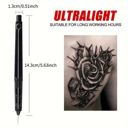 DIY Tattoo Kit for Beginners No Electricity No Drawing for Temporary Body Art, Festivals and Costumes