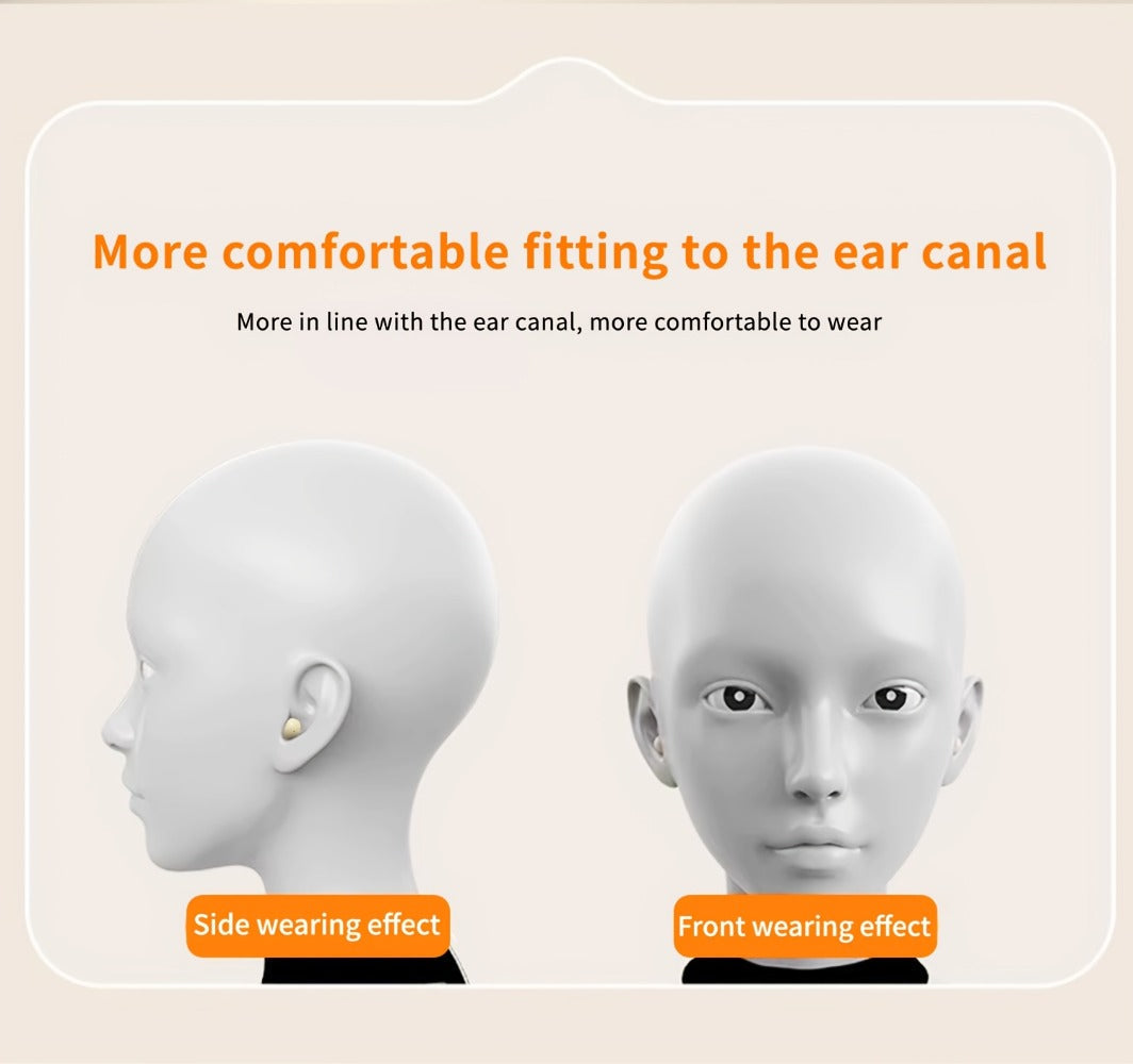 Wireless Earbuds Two-Pair Mini Sleep Set with Digital Display, Type-C Charging and Three Color Options