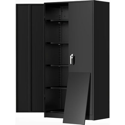 Storage Cabinet shown in the Black option