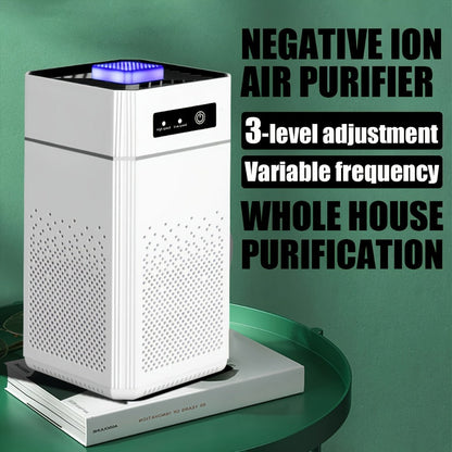 Air Purifiers for Bedroom with HEPA Filter, USB Power, Compact Desktop Form and White Finish for Bedroom or Office