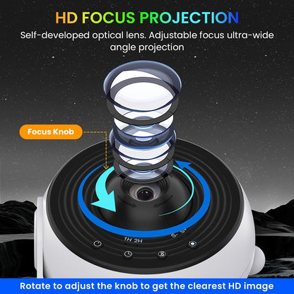 Galaxy Earth Projector Lamp 4K HD with 13 Film Cards Globe Night Light Projector for Bedroom for Entryways, Bedrooms and Living Spaces
