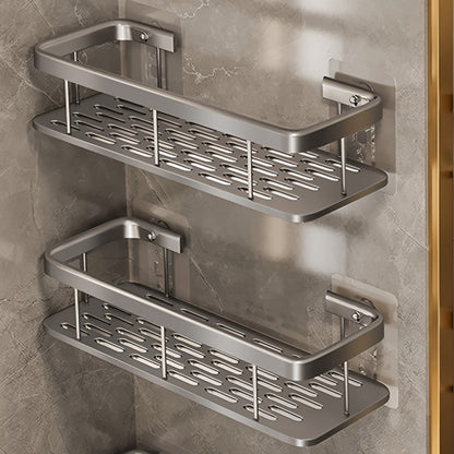 Shower Caddy Wall Mounted Stainless Steel 2-Pack – Rust-Resistant 2-Tier Bathroom Shelf Organizer, Corner Storage Rack for Shower Bathtub