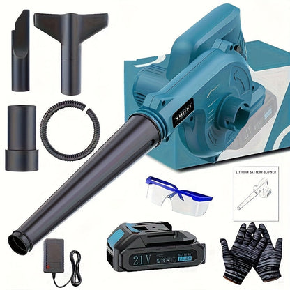 Cordless Leaf Blower, Portable Electric Handheld Blower Lawn Garden Car for Garden, Patio and Yard Use