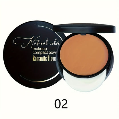 Matte Setting Powder Palette Waterproof Sweat-Proof Buildable Coverage with Squalane Formula