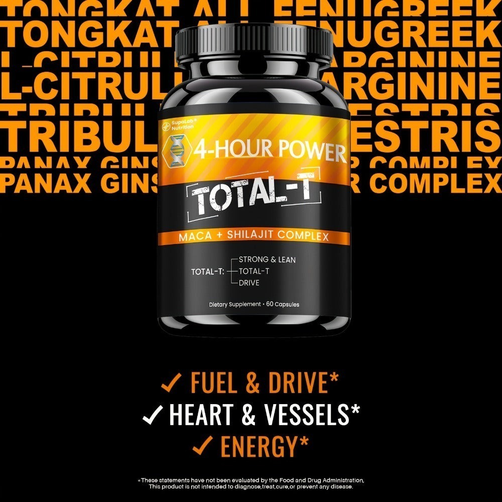 Men's Daily Fuel Supplement 2-Pack, Blue Strength 5-in-1 Formula with Maca, Ashwagandha, Tongkat Ali