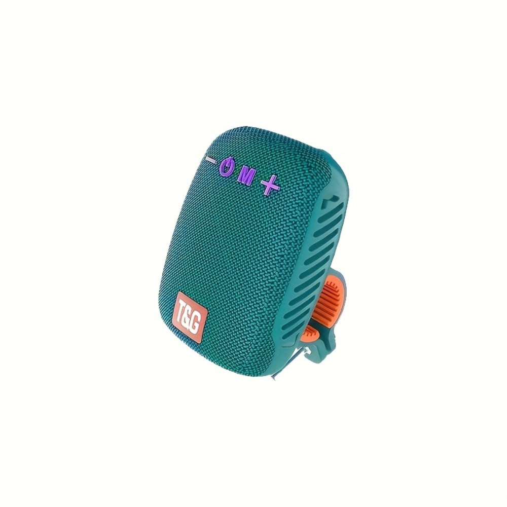 T&G 392 IPX5 Cycling Bluetooth Speaker, Compact Outdoor Wireless Speaker with TWS Stereo, FM Radio