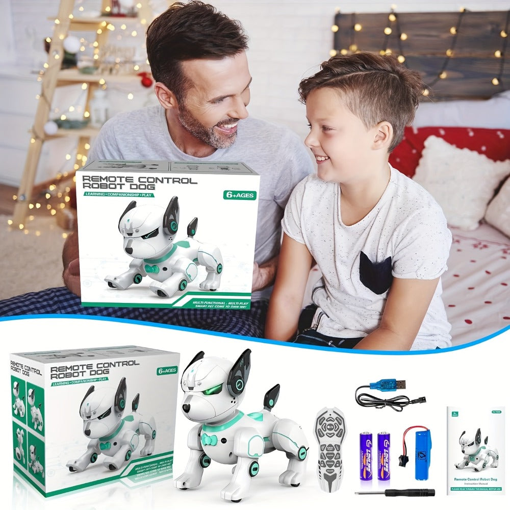 Robot Dog Toy for Kids Upgraded Intelligent Electronic Pet with the Listed Color, Size or Set Options for Everyday Use