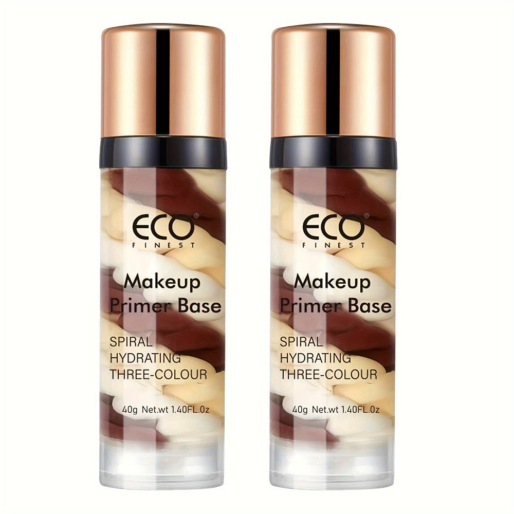 Face Primer 2-Pack with Squalane Pore Minimizer Even Skin Tone, Matte Satin Makeup Base Conceals Imperfections for All Skin Types Women