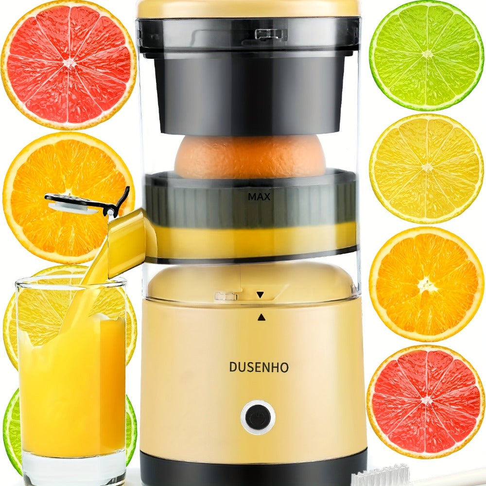 Electric Citrus Juicer Rechargeable USB-C, Portable Electric Orange Juicer Machine with 45W Motor