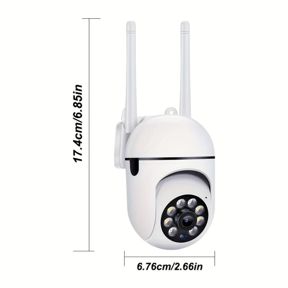 Security Camera 1080P Dome Four-Pack with Dual-Band WiFi, 360 PTZ, Motion Tracking and Two-Way Audio