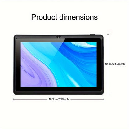 Android Tablet 7-Inch with Android 14, 4GB Total RAM, 32GB Internal Storage and Protective Case Options