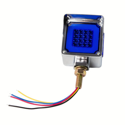 LED Side Marker Lights Square Truck Cab Clearance Lights 12V Waterproof Turn Signal Indicator Side Lights for Cars Trucks Trailers