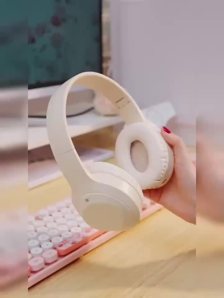 GENAI Over-Ear Wireless Headphones Bluetooth 5.3, Futuristic HiFi Sound Design, Built-In Microphone