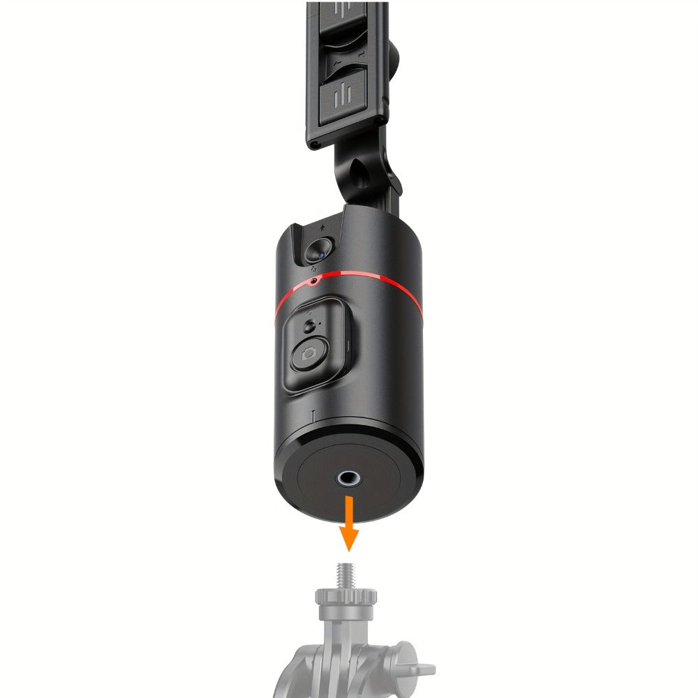 Gesture Control Auto Face Tracking Tripod with 360° Rotation & Wireless Remote No App Required