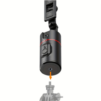 Gesture Control Auto Face Tracking Tripod with 360° Rotation & Wireless Remote No App Required