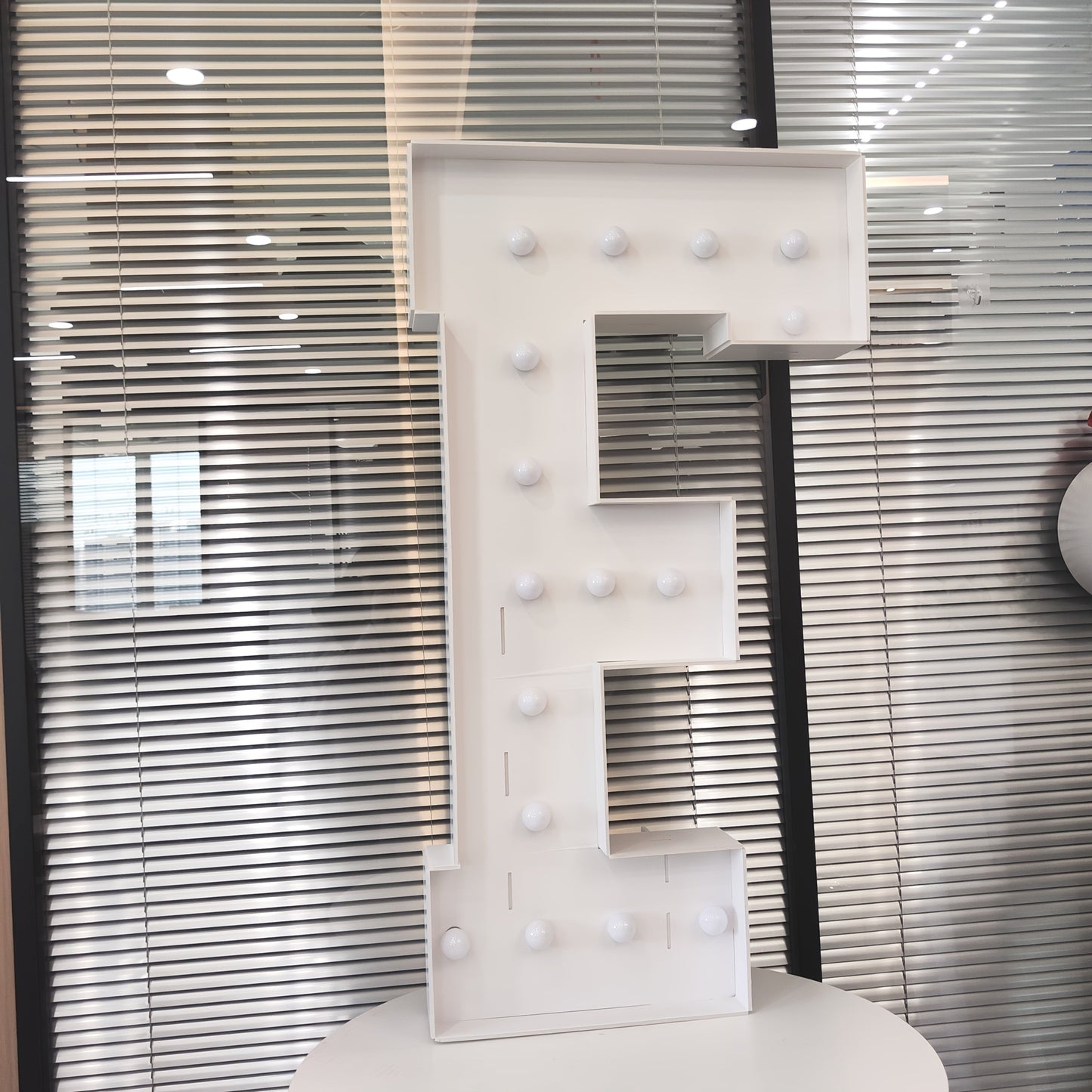 LED Letter Lights 4FT Tall Marquee Letter Lights A-Z Alphabet Light Up Letters with Cool White LED for Wedding