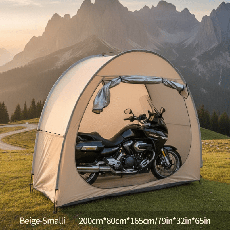 Bike Storage Tent Outdoor for Garden, Patio and Yard Use, with the Listed Configuration, for Everyday Use and Organized Storage