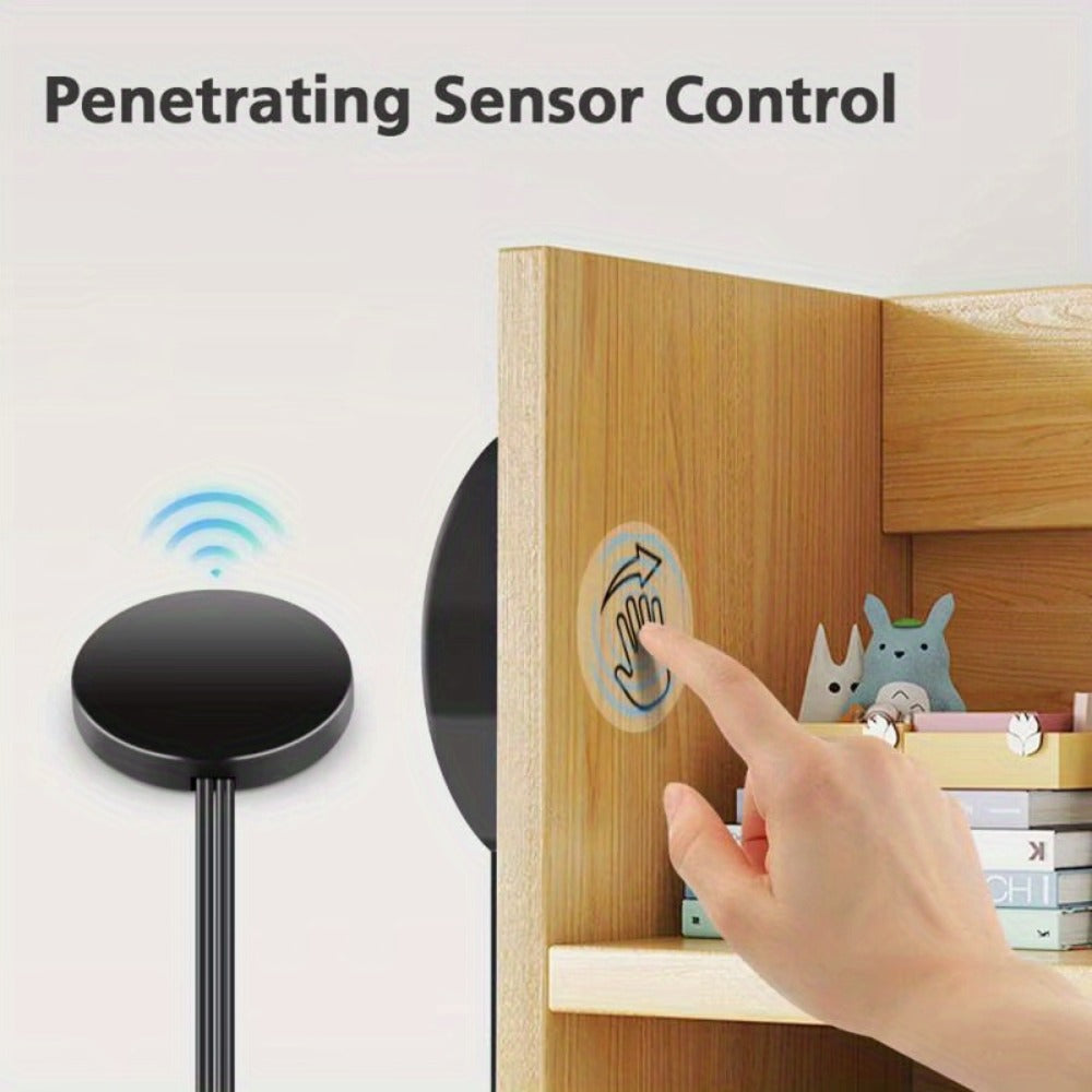 Hidden Touch Sensor LED Dimmer Switch DC 5-24V, Capacitive Touch Dimming Switch for LED Light Strip